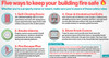 Five ways to keep your building fire safe hpd flyer Five ways to keep your building fire safe hpd flyer