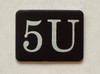 5U Mailbox Number BUILDING SIGN/ Locker Number BUILDING SIGN– Rust-Free Aluminum with Adhesive Backing 5U Mailbox Number BUILDING SIGN/ Locker Number BUILDING SIGN– Rust-Free Aluminum with Adhesive Backing