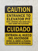 Caution Elevator pit SAFETY SIGNenglish/spanish yellow Aluminum Wall Mount | Rust-Free, Durable | Double-Sided Tape I Easy Installation -7x10 Inch_-red20250404 Caution Elevator pit SAFETY SIGNenglish/spanish yellow Aluminum Wall Mount | Rust-Free, Durable | Double-Sided Tape I Easy Installation -7x10 Inch_-red20250404