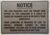 Window Guard warning DOB SIGN DOB nyc 7x10 Inch | Brushed Silver Aluminum Wall Mount | Rust-Free, Durable | Double-Sided Tape Included | Easy Installation | Commercial Grade_-red20250404 Window Guard warning DOB SIGN DOB nyc 7x10 Inch | Brushed Silver Aluminum Wall Mount | Rust-Free, Durable | Double-Sided Tape Included | Easy Installation | Commercial Grade_-red20250404