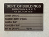 Department of Buildings subdivision abcd HPD SIGN HPD SIGN Brushed Silver Aluminum Wall Mount | Rust-Free, Durable | Double-Sided Tape I Easy Installation -7x10 Inch_-red20250404 Department of Buildings subdivision abcd HPD SIGN HPD SIGN Brushed Silver Aluminum Wall Mount | Rust-Free, Durable | Double-Sided Tape I Easy Installation -7x10 Inch_-red20250404
