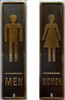 MEN & WOMEN RESTROOM KEY HOLDER - HEAVY DUTY CAST ALUMINIUM MEN & WOMEN RESTROOM KEY HOLDER - HEAVY DUTY CAST ALUMINIUM