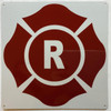 R Roof Floor Truss Construction Sign, R truss Sign R Roof Floor Truss Construction Sign, R truss Sign