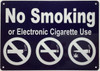 NYC No smoking or electronic cigarette use DOB SIGN NYC No smoking or electronic cigarette use DOB SIGN