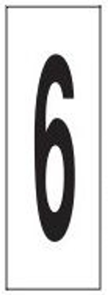 PHOTOLUMINESCENT DOOR NUMBER 6 SIGN HEAVY DUTY / GLOW IN THE DARK "DOOR NUMBER SIX" SIGN HEAVY DUTY PHOTOLUMINESCENT DOOR NUMBER 6 SIGN HEAVY DUTY / GLOW IN THE DARK "DOOR NUMBER SIX" SIGN HEAVY DUTY