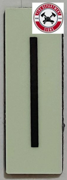 PHOTOLUMINESCENT DOOR NUMBER I SIGNAGE HEAVY DUTY / GLOW IN THE DARK "DOOR NUMBER" SIGNAGE HEAVY DUTY PHOTOLUMINESCENT DOOR NUMBER I SIGNAGE HEAVY DUTY / GLOW IN THE DARK "DOOR NUMBER" SIGNAGE HEAVY DUTY