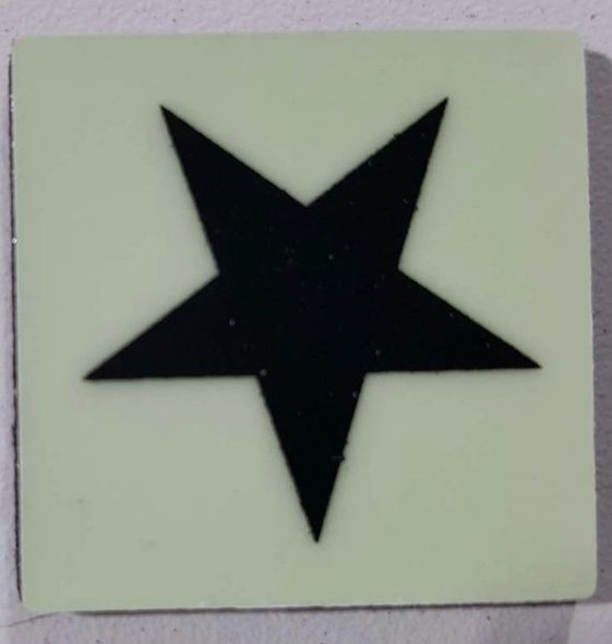 Glow in dark Star sign The Liberty Line Glow in dark Star sign The Liberty Line