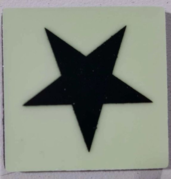 Glow in dark Star SIGNAGE The Liberty Line Glow in dark Star SIGNAGE The Liberty Line