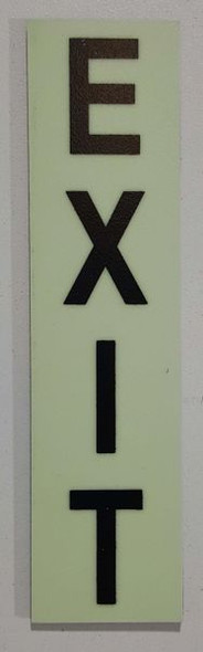 Glow in dark Number EXIT SIGNAGE The Liberty Line Glow in dark Number EXIT SIGNAGE The Liberty Line