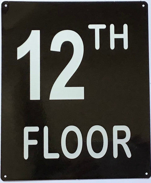 12TH FLOOR SIGN 12TH FLOOR SIGN