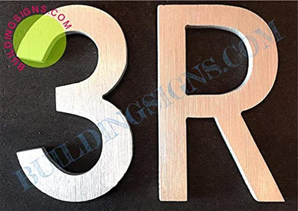 Apartment Number 3R SIGNAGE Apartment Number 3R SIGNAGE