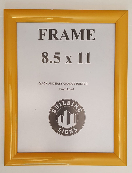 Yellow Snap Poster Frame/ Picture Frame / notice frame  Front Load Easy Open Snap frame Yellow Snap Poster Frame/ Picture Frame / notice frame  Front Load Easy Open Snap frame