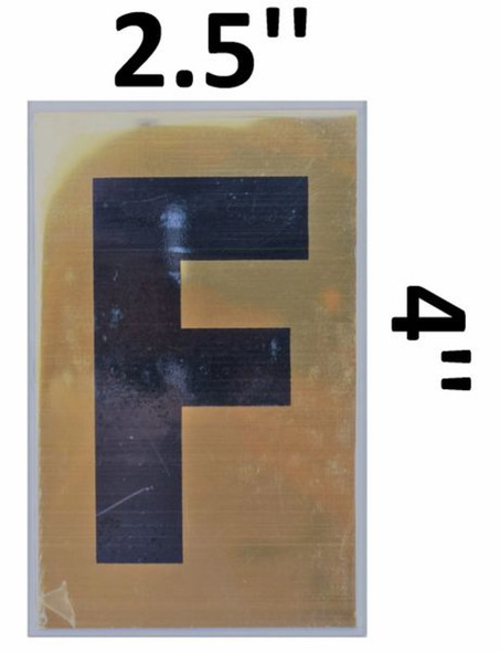 Apartment number SIGNAGE F Apartment number SIGNAGE F