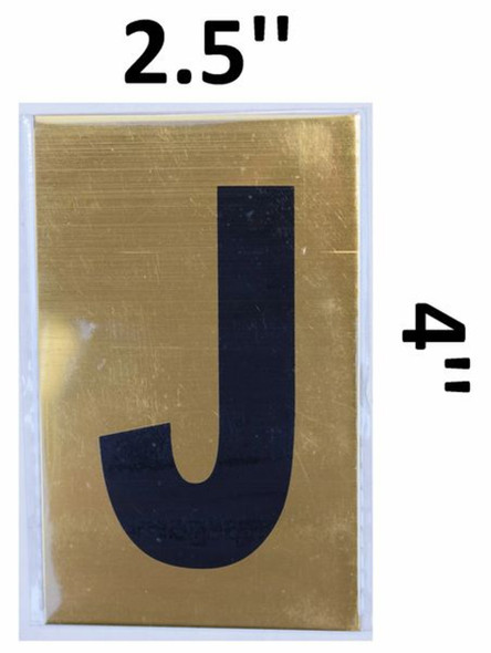 Apartment number SIGNAGE J Apartment number SIGNAGE J