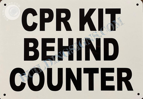 CPR KIT Behind Counter SIGNAGE CPR KIT Behind Counter SIGNAGE