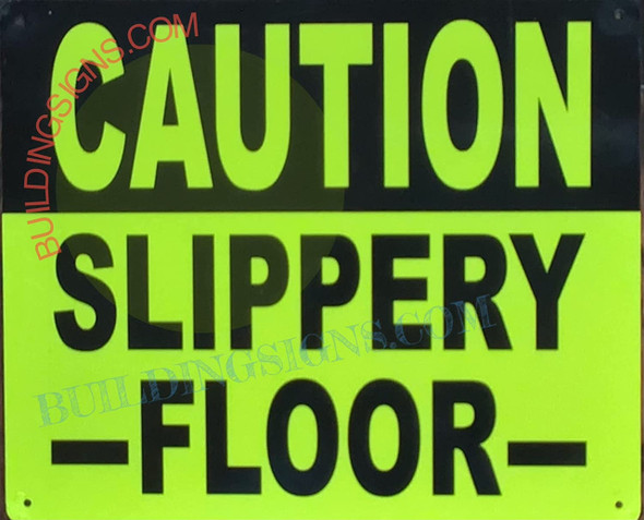 Caution: Slippery Floor Sign Caution: Slippery Floor Sign