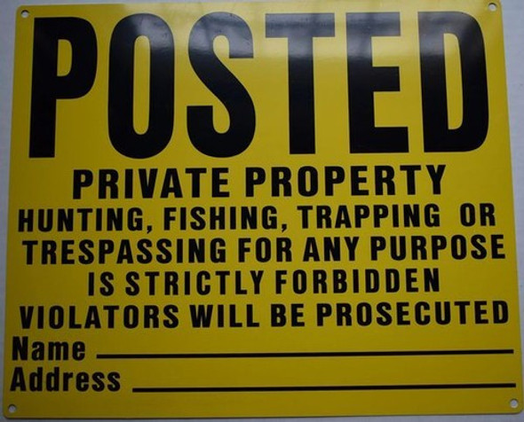 POSTED SIGNAGE NYC POSTED SIGNAGE NYC