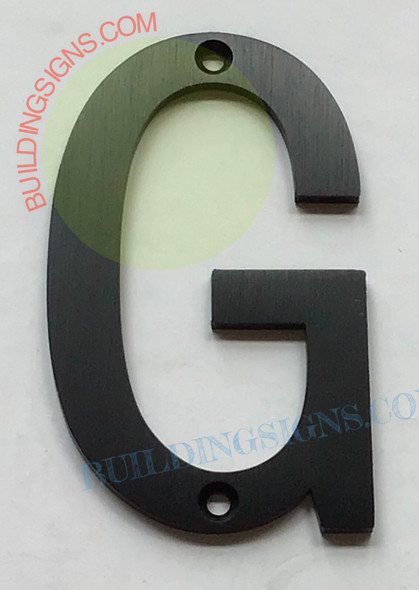 Apartment number G Sign Apartment number G Sign