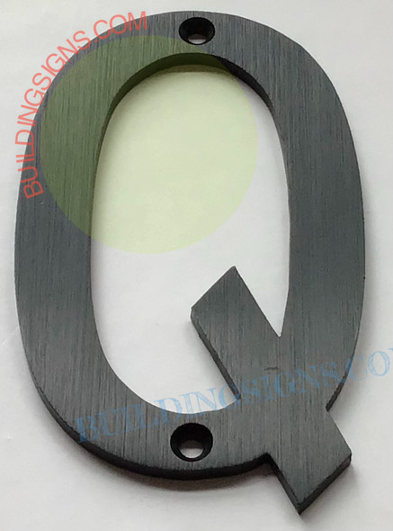 Apartment number Q Sign Apartment number Q Sign