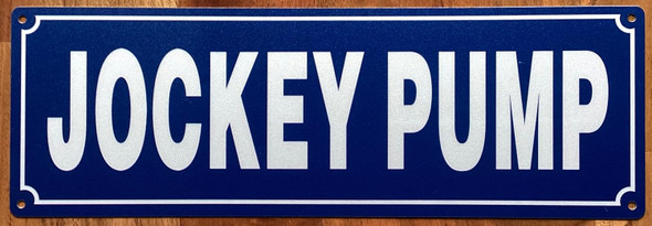 JOCKEY PUMP SIGN