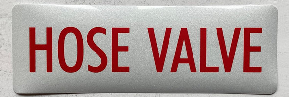 HOSE VALVE STICKER/DECAL NYC HPD SIGN