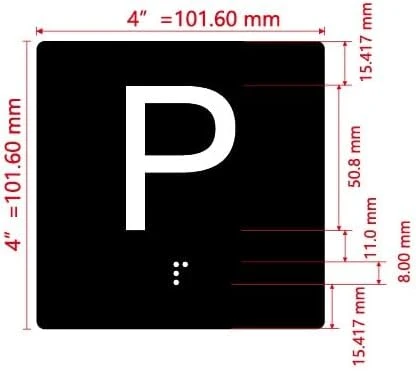 NYC ELEVATOR FLOOR NUMBER THE LEXINGTON AVE LINE (P-PARKING) SIGN