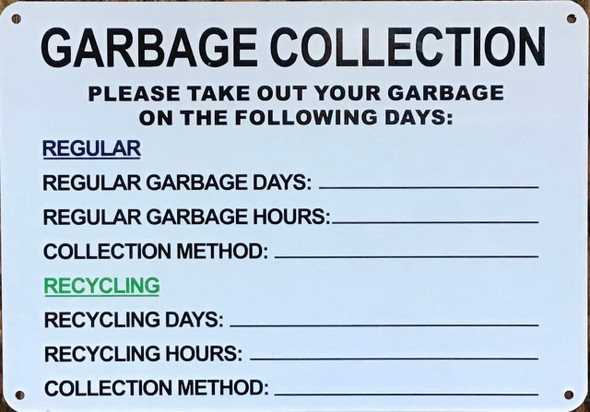 GARBAGE COLLECTION  FOR HPD INSPECTION GARBAGE COLLECTION  FOR HPD INSPECTION