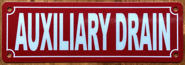 auxiliary-drain-2x6-red-aluminum-sign.jpg