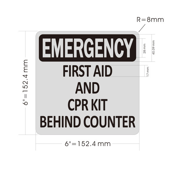 emergency-first-aid-cpr-kit-behing-counter-6-x-6-silver-wall-sign.jpg
