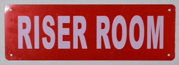 Riser Room Sign Riser Room Sign