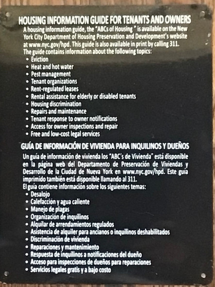 HPD Housing Information Guide