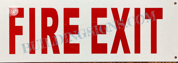 FIRE EXIT Sign FIRE EXIT Sign