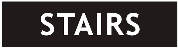 Stairs Sign Stairs Sign