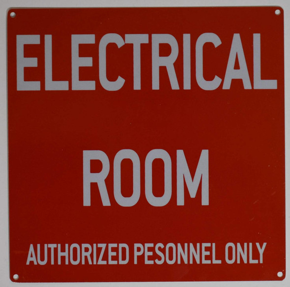 Electrical Room Sign