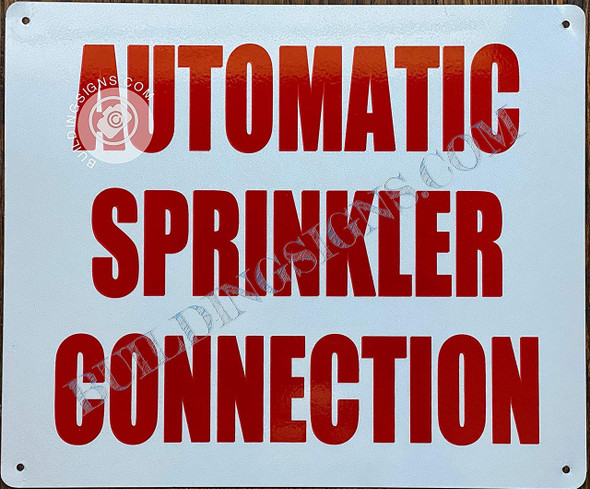 Automatic Sprinkler Connection Automatic Sprinkler Connection