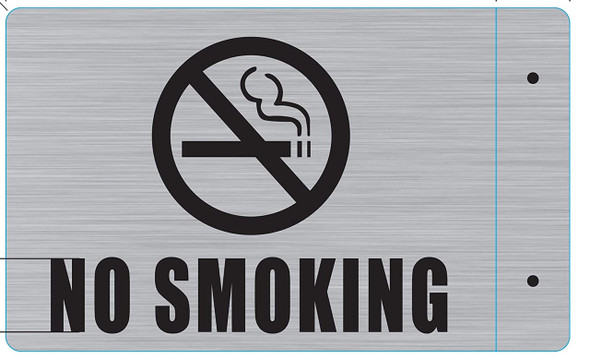 NO Smoking Projection - NO Smoking 3D   Sign NO Smoking Projection - NO Smoking 3D   Sign