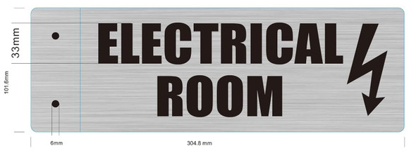 Electrical Room -Two-Sided/Double Sided Projecting, Corridor and Hallway Sign