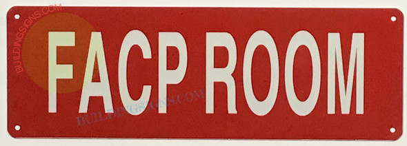 FACP ROOM Sign