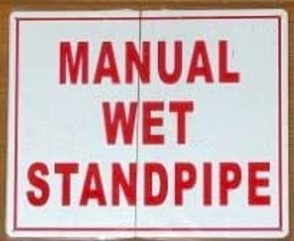 MANUAL WET STANDPIPE MANUAL WET STANDPIPE
