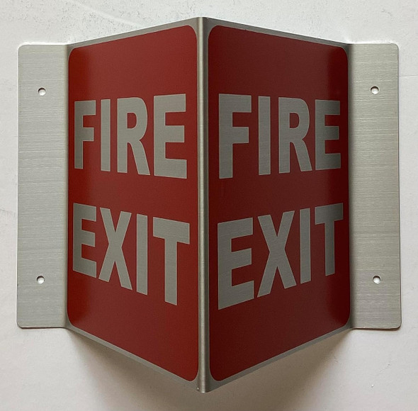 Corridor Fire exit-Fire exit Hallway Sign Corridor Fire exit-Fire exit Hallway Sign