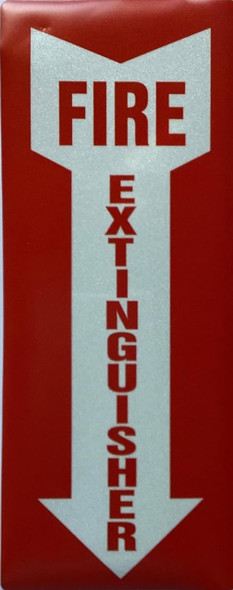 FIRE EXTINGUISHER Decal Sticker Sign FIRE EXTINGUISHER Decal Sticker Sign