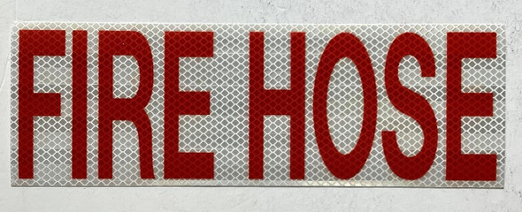 FIRE HOSE STICKER FIRE HOSE STICKER