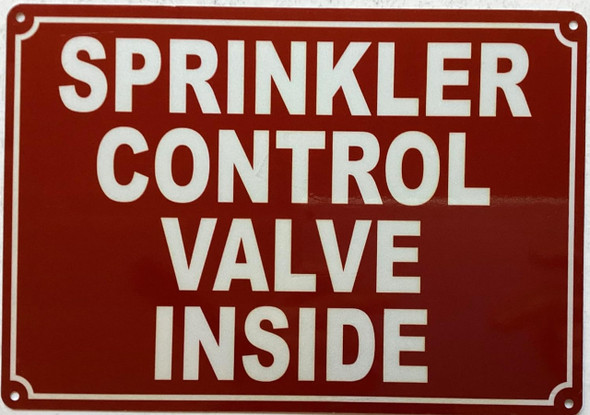 Sprinkler control valve inside Sprinkler control valve inside