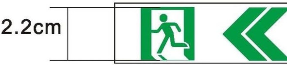 Glow-In-the-Dark sticker/sign Sign Glow-In-the-Dark sticker/sign Sign