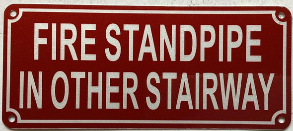 FIRE STANDPIPE IN OTHER STAIRWAY FIRE STANDPIPE IN OTHER STAIRWAY