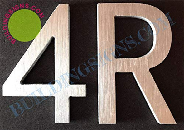 Apartment Number 4R Sign