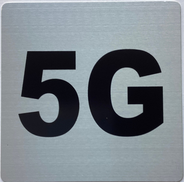 Apartment number 5G Sign