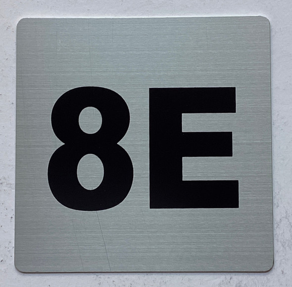 Apartment number 8E
