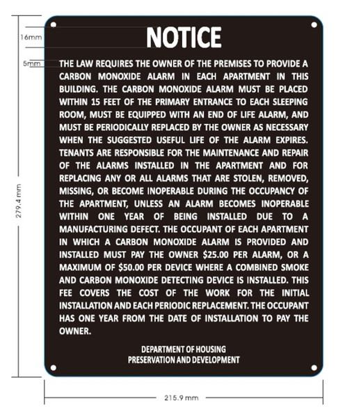 HPD Smoke detector notice HPD Smoke detector notice