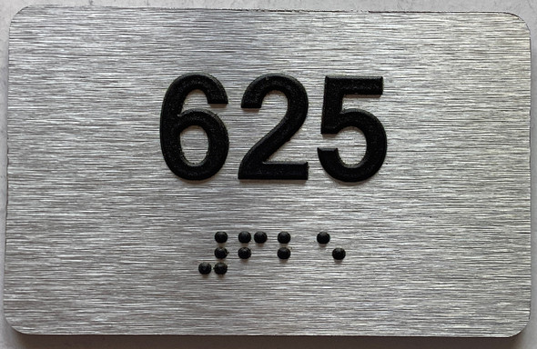 ADA APARTMENT NUMBER 625 SIGN